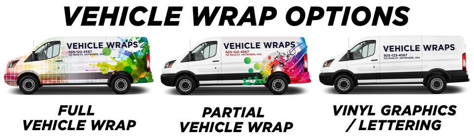 Universal City Vehicle Wraps vehicle wrap options