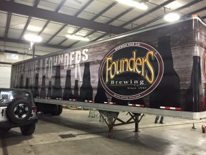 San Antonio Vehicle Wraps & Graphics trailer wrap semi vehicle vinyl graphic 300x225